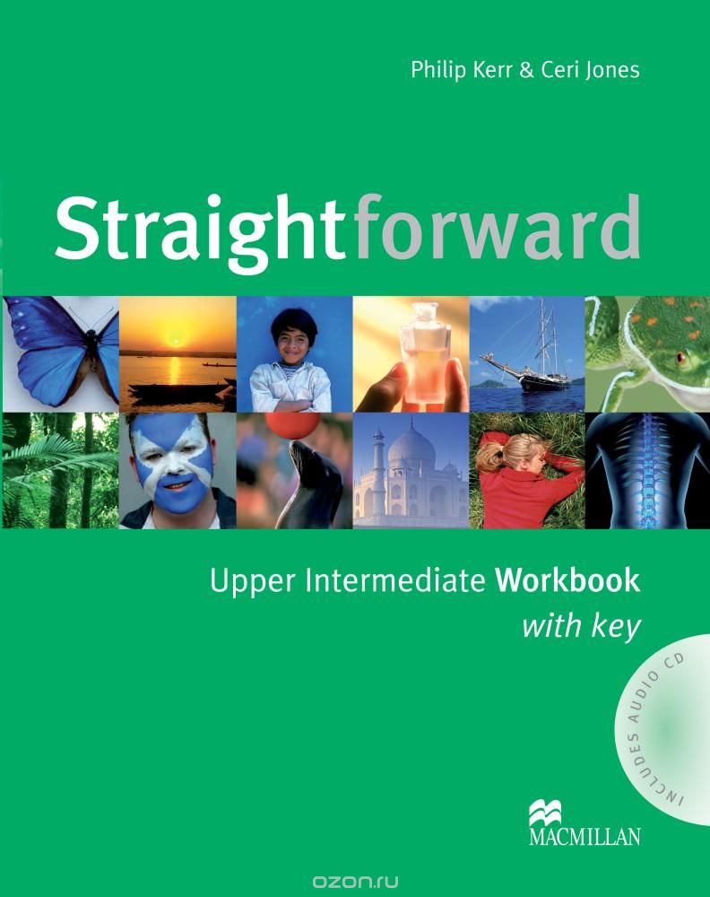 Скачать книгу "Straightforward Upper Intermediate: Workbook with Key (+ аудиокурс на CD)"