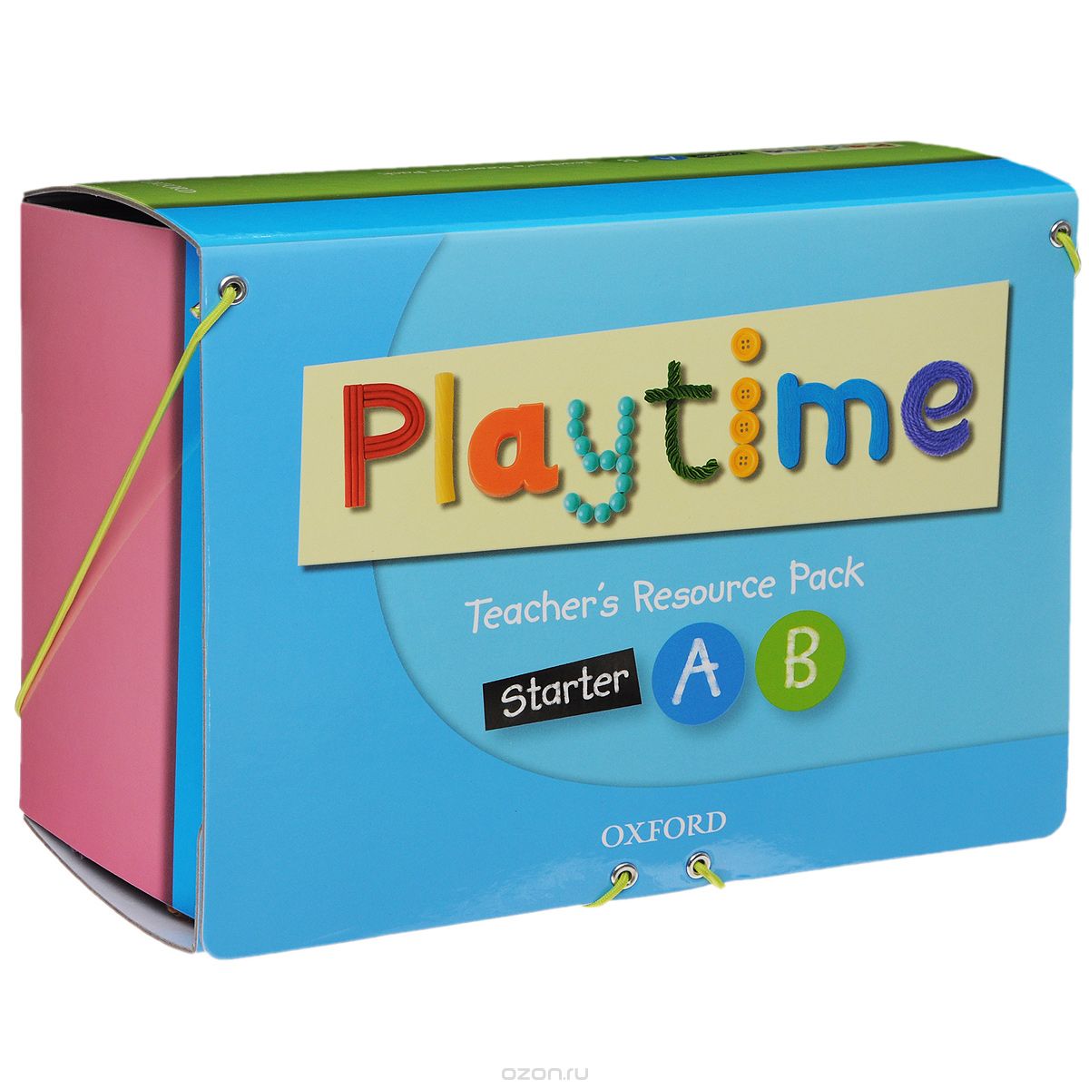 Скачать книгу "Playtime: Teacher's Resource Pack: Starter A, B (комплект из 3 DVD, 3 книг, 70 карточек, 4 постеров и игрушки)"
