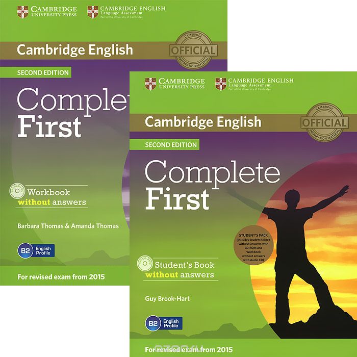Complete First (комплект из 2 книг + CD-ROM, CD)