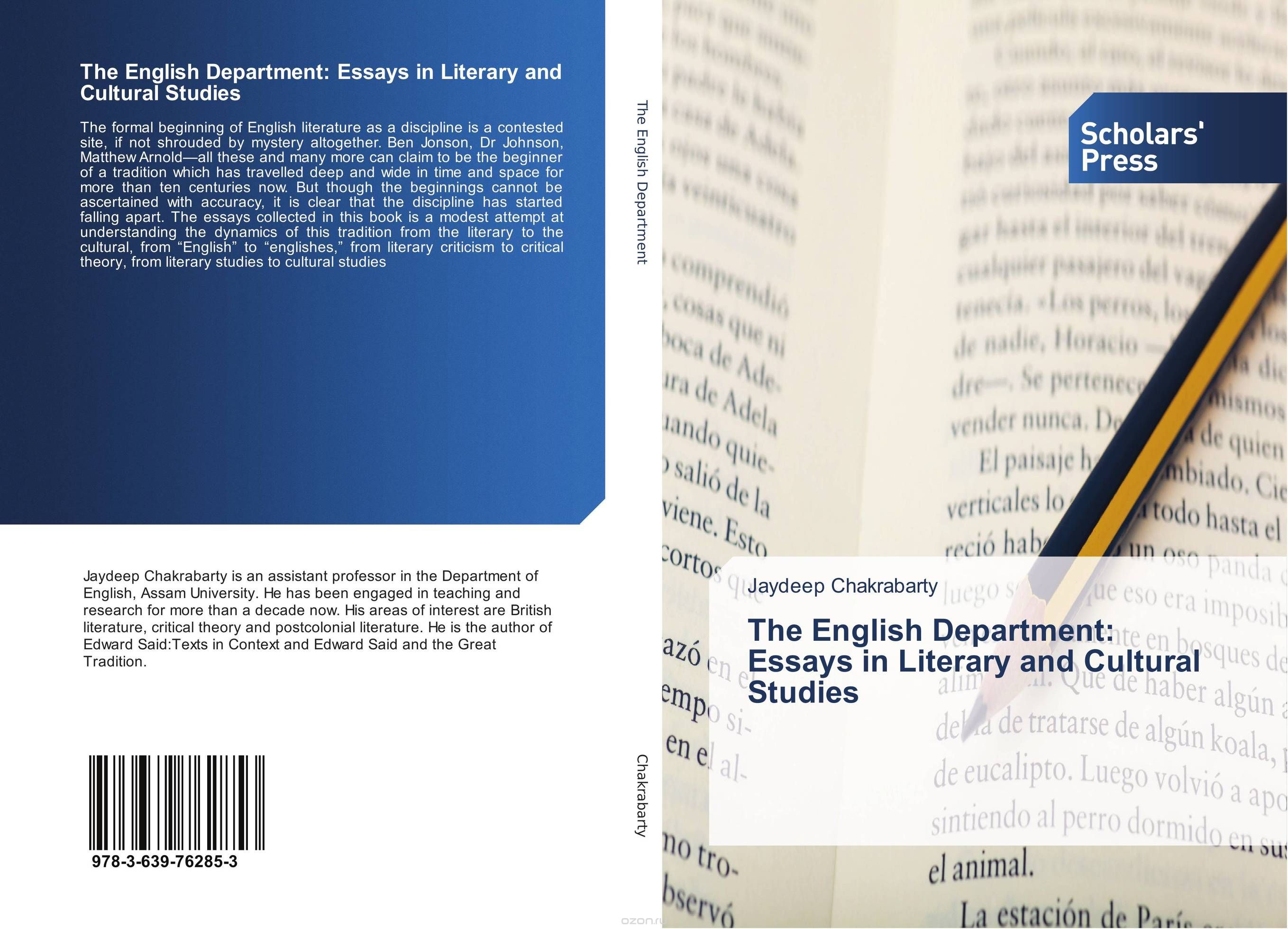 Скачать книгу "The English Department: Essays in Literary and Cultural Studies"