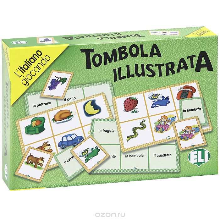Tombola iIlustrata (набор из 136 карточек)