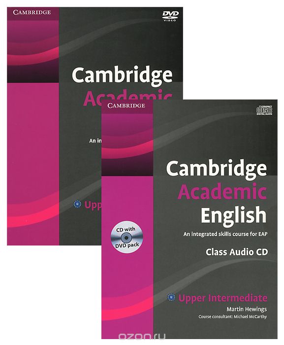 Скачать книгу "Cambridge Academic English: B2 Upper-intermediate: An Integrated Skills Course for EAP (аудиокурс на CD и DVD)"