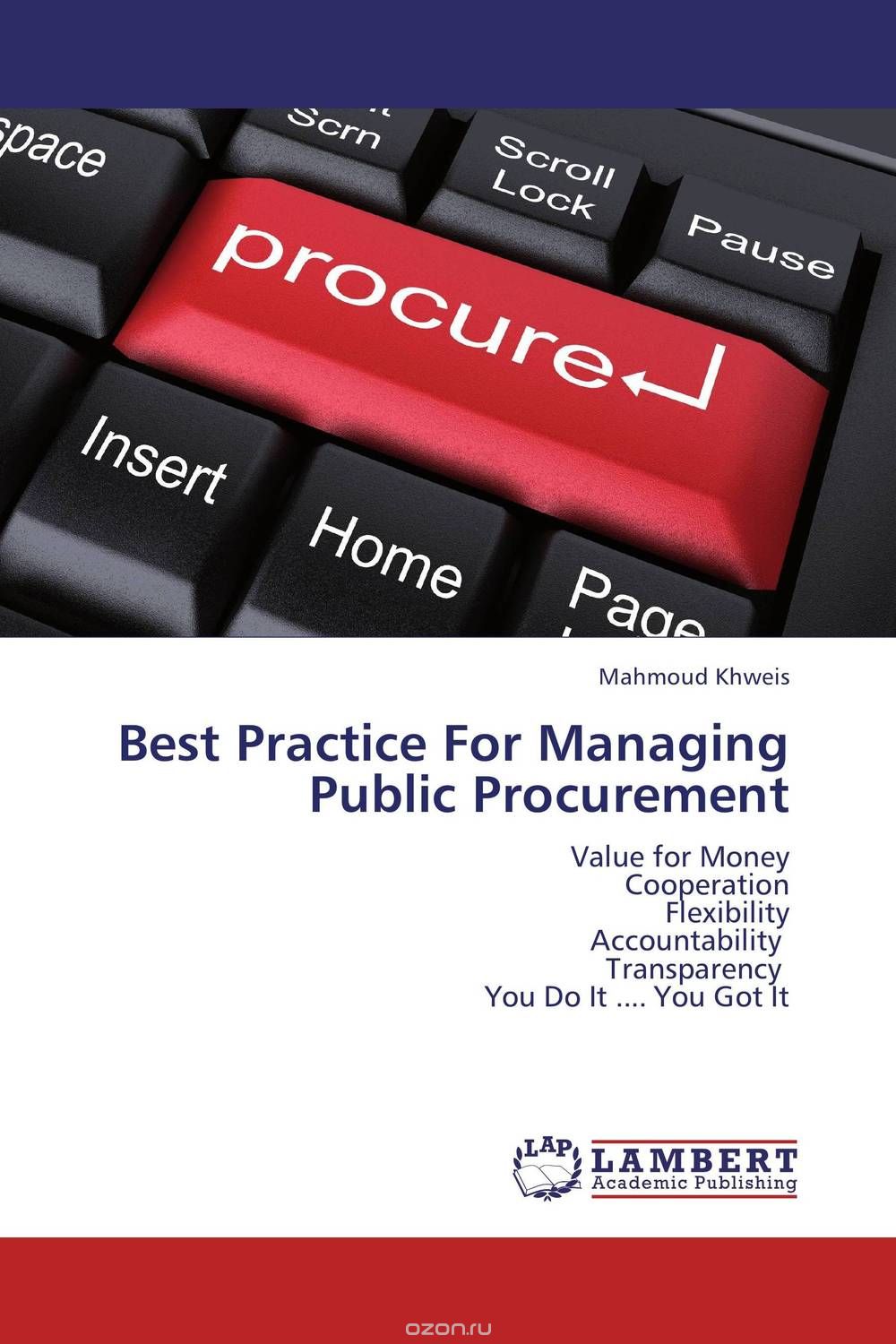 Best Practice For Managing Public Procurement