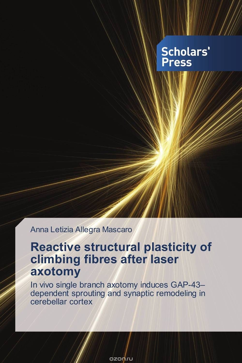 Reactive structural plasticity of climbing fibres after laser axotomy