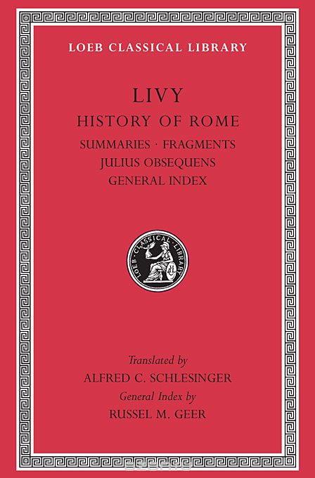 Summaries – Fragment – Julius Obsequens L404 V14 (Trans. Schlesinger) (Latin)